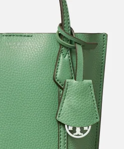 Mini Bags*Tory Burch Mini Perry Leather Tote Bag