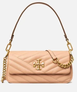 Shoulder Bags*Tory Burch Small Kira Chevron Leather Shoulder Bag