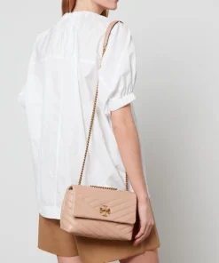 Shoulder Bags*Tory Burch Small Kira Chevron Leather Shoulder Bag