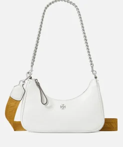 Shoulder Bags*Tory Burch Small Mercer Spazzolato Leather Shoulder Bag