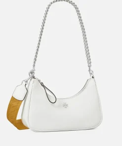 Shoulder Bags*Tory Burch Small Mercer Spazzolato Leather Shoulder Bag