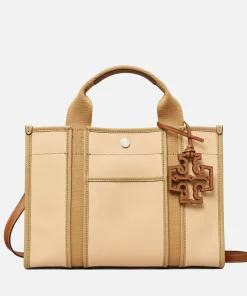 Tote Bags*Tory Burch Twill Small Tory Tote Bag