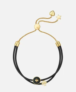Bracelets & Bangles*Tory Burch Women's Enamel Slider Bracelet - Black
