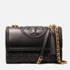 Shoulder Bags*Tory Burch Women's Fleming Convertible Shoulder Bag - Black