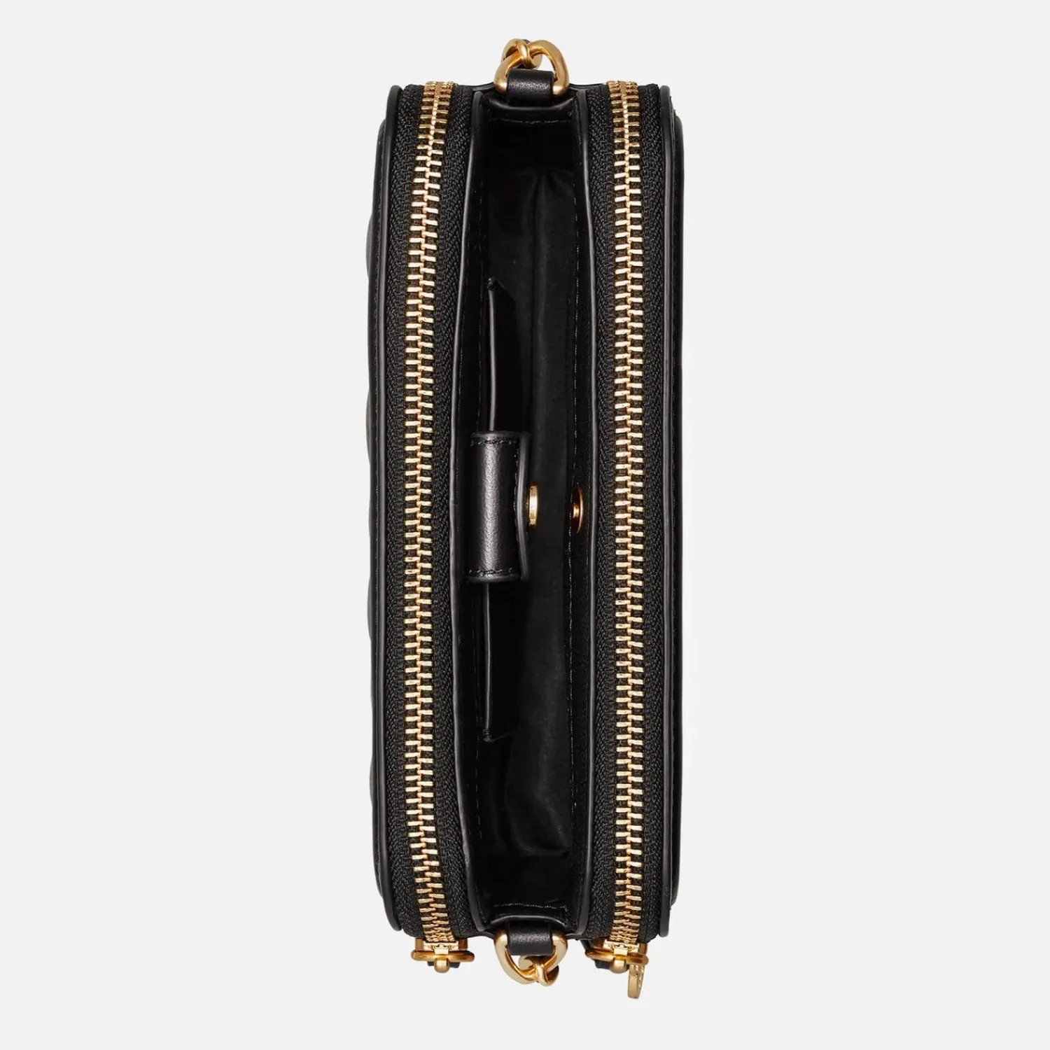 Mini Bags*Tory Burch Women's Fleming Double-Zip Mini Bag - Black