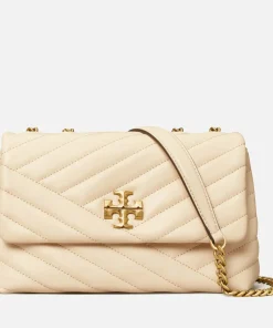Shoulder Bags*Tory Burch Women's Kira Chevron Small Convertible Shoulder Bag - New Cream