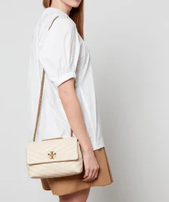 Shoulder Bags*Tory Burch Women's Kira Chevron Small Convertible Shoulder Bag - New Cream