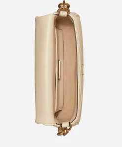 Shoulder Bags*Tory Burch Women's Kira Chevron Small Flap Shoulder Bag - New Cream