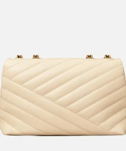Shoulder Bags*Tory Burch Women's Kira Chevron Small Convertible Shoulder Bag - New Cream