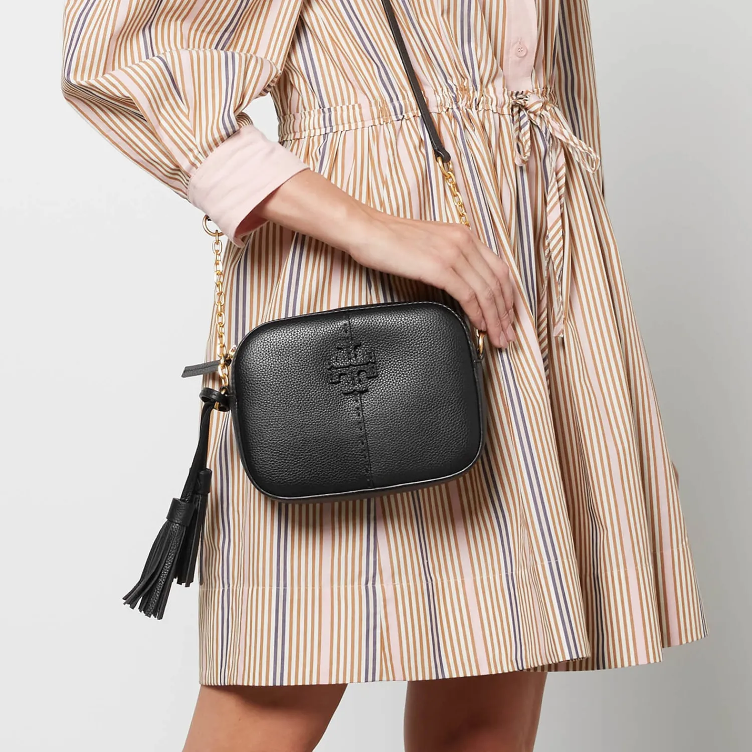 Crossbody Bags*Tory Burch Women's Mcgraw Camera Bag - Black