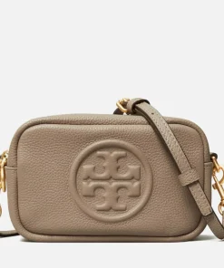 Mini Bags*Tory Burch Women's Perry Bombe Mini Bag - Gray Heron Grey Heron