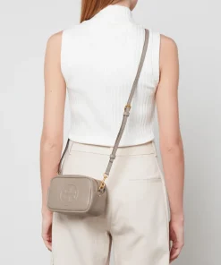 Mini Bags*Tory Burch Women's Perry Bombe Mini Bag - Gray Heron Grey Heron