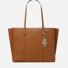 Tote Bags*Tory Burch Women's Perry Triple Compartment Tote Bag - Light Umber