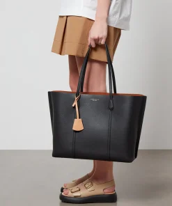 Tote Bags*Tory Burch Women's Perry Triple Compartment Tote Bag - Black
