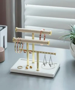 Home Accessories*Umbra Trigem Bracelet And Earing Jewellery Stand - Black