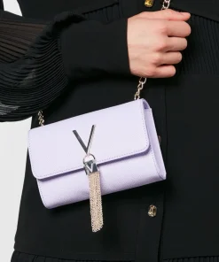 Clutch Bags*Valentino Bags Valentino Divina Faux Leather Pochette Bag