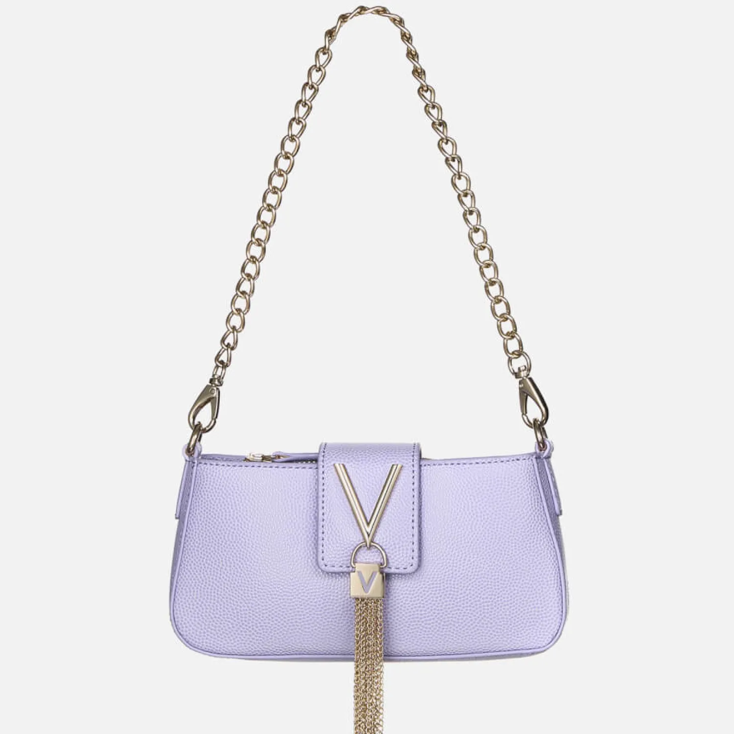 Shoulder Bags*Valentino Bags Valentino Divina Faux Leather Baguette Bag