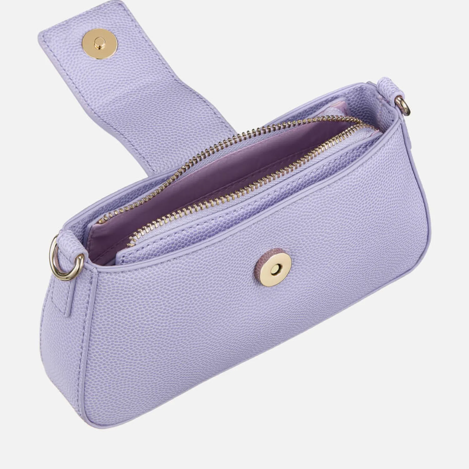 Shoulder Bags*Valentino Bags Valentino Divina Faux Leather Baguette Bag