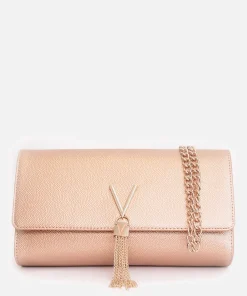 Shoulder Bags*Valentino Bags Valentino Divina Metallic Faux Leather Bag