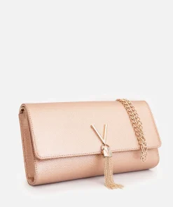 Shoulder Bags*Valentino Bags Valentino Divina Metallic Faux Leather Bag