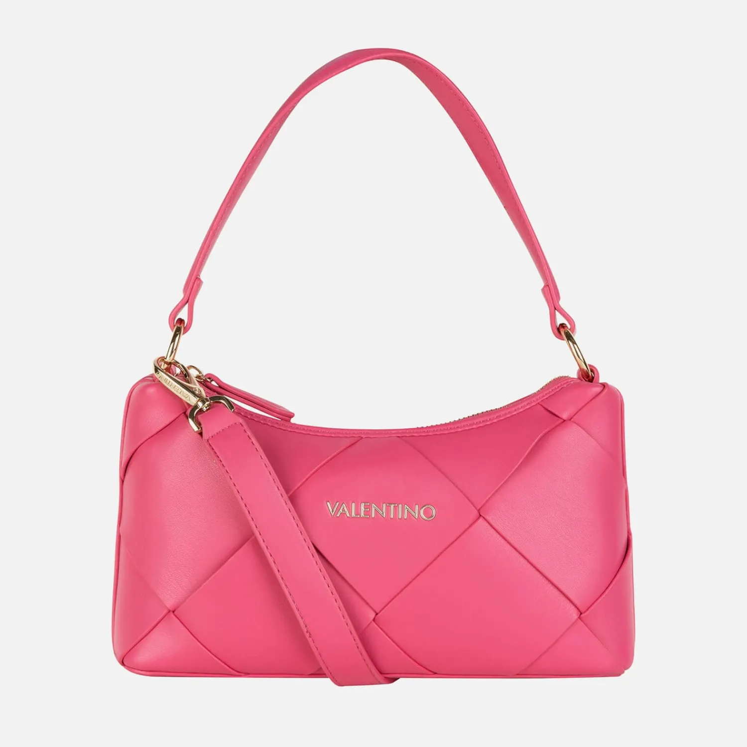 Shoulder Bags*Valentino Bags Valentino Ibiza Diamond Quilted Faux Leather Shopping Bag