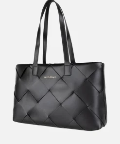 Tote Bags*Valentino Bags Valentino Ibiza Diamond Quilted Faux Leather Shopping Bag