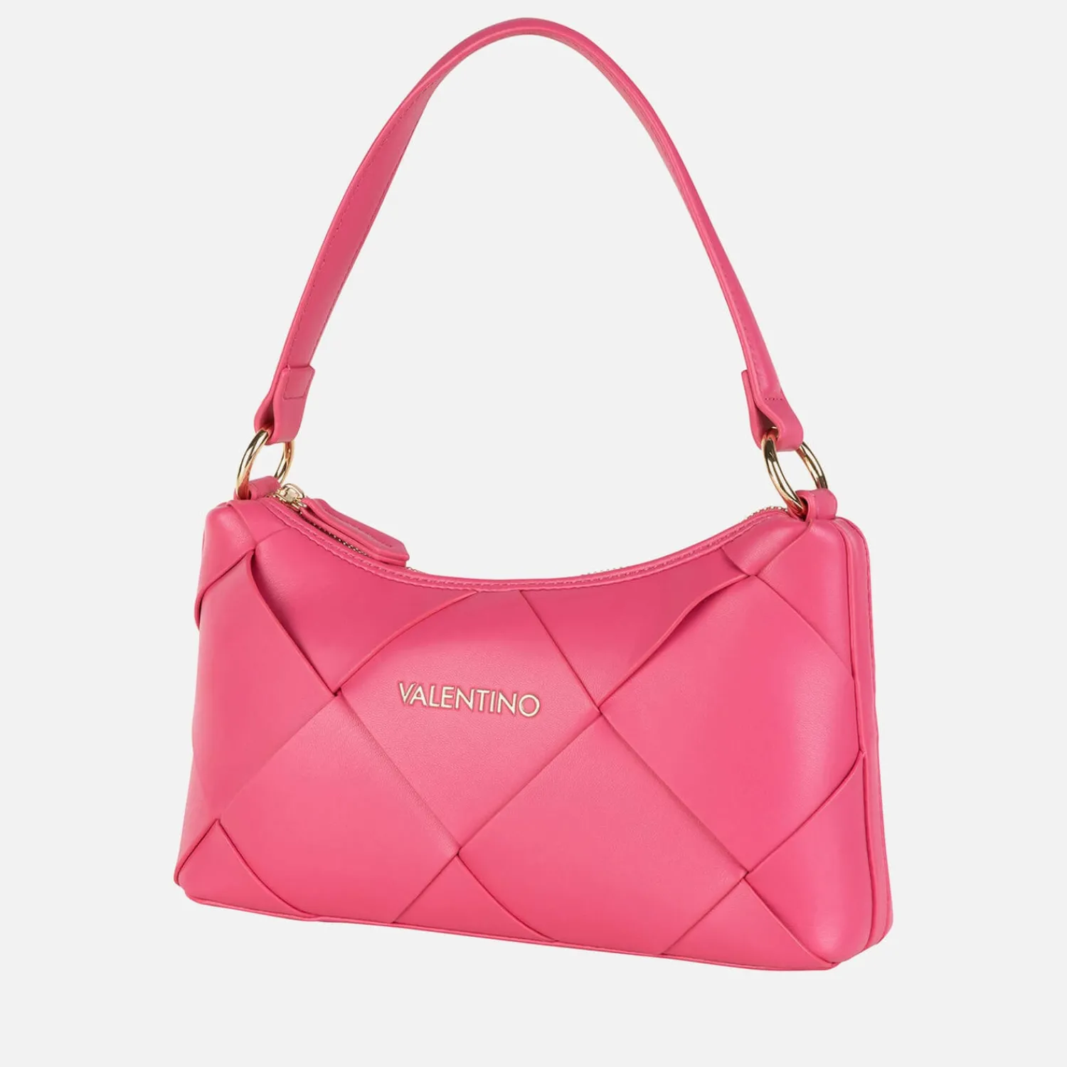 Shoulder Bags*Valentino Bags Valentino Ibiza Diamond Quilted Faux Leather Shopping Bag