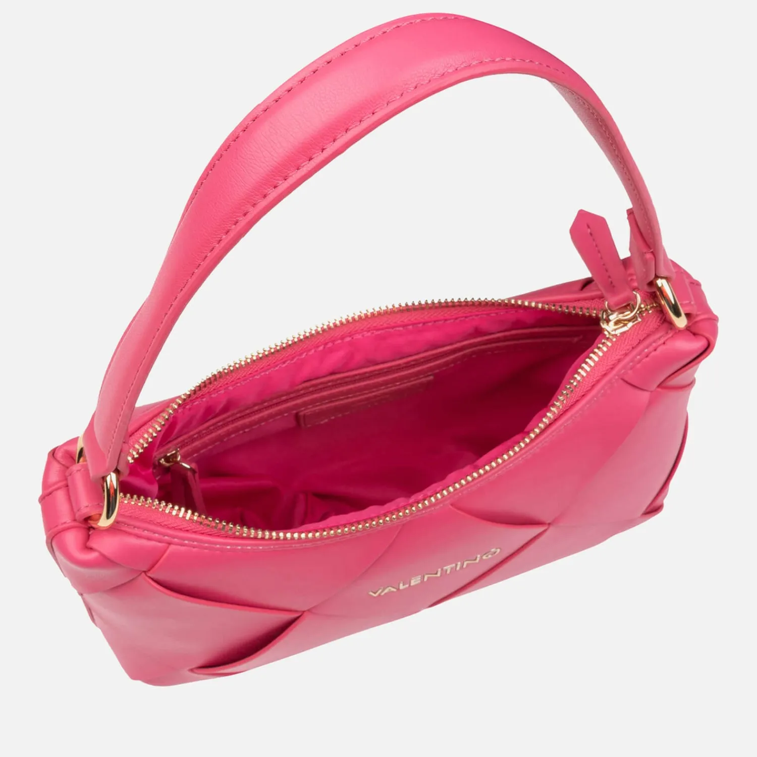 Shoulder Bags*Valentino Bags Valentino Ibiza Diamond Quilted Faux Leather Shopping Bag