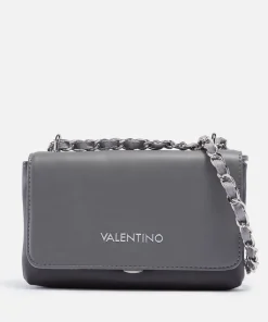 Shoulder Bags*Valentino Bags Valentino Klenia Faux Leather Shoulder Bag Grey