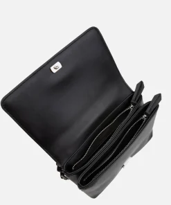 Shoulder Bags*Valentino Bags Valentino Klenia Faux Leather Shoulder Bag Black