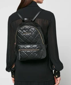 Backpacks*Valentino Bags Valentino Ocarina Quilted Faux Leather Backpack