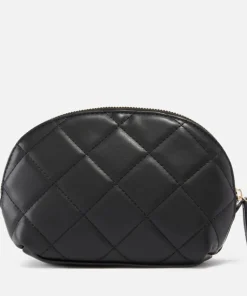 Cosmetic Bags*Valentino Bags Valentino Ocarina Quilted Faux Leather Cosmetic Case