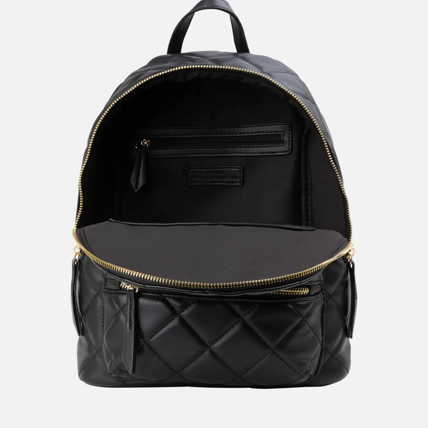 Backpacks*Valentino Bags Valentino Ocarina Quilted Faux Leather Backpack
