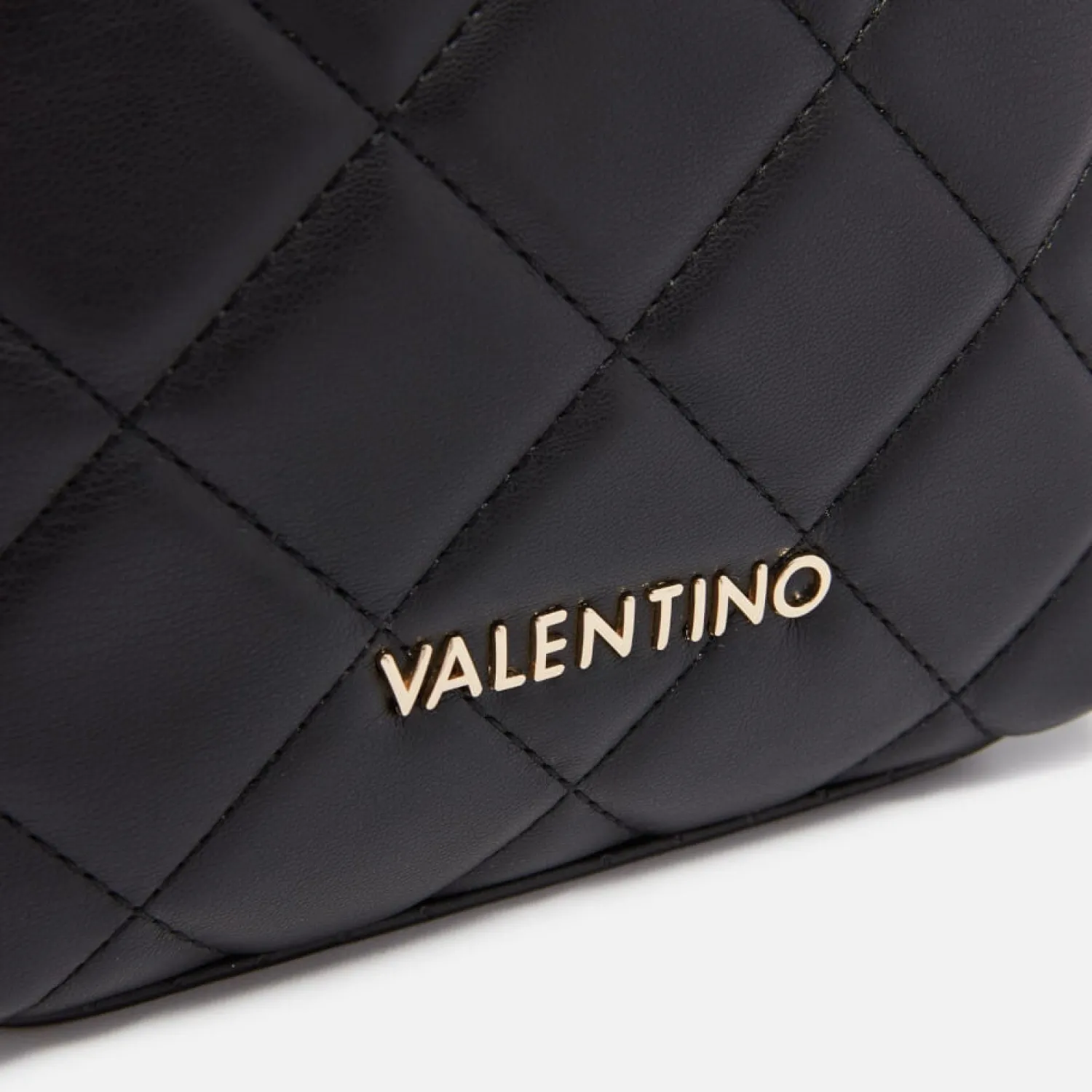 Cosmetic Bags*Valentino Bags Valentino Ocarina Quilted Faux Leather Cosmetic Case