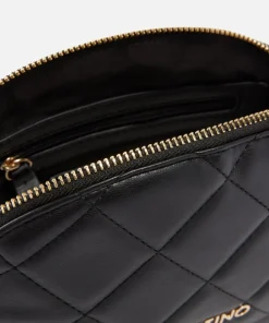 Cosmetic Bags*Valentino Bags Valentino Ocarina Quilted Faux Leather Cosmetic Case