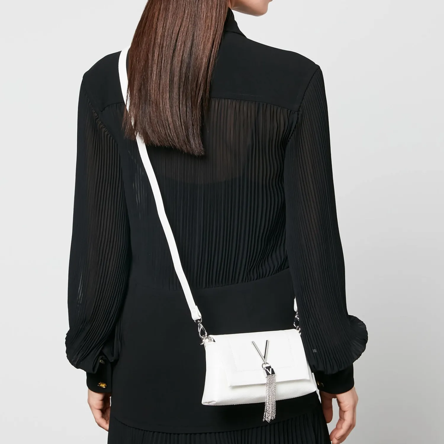 Satchels*Valentino Bags Valentino Oceania Faux Leather Satchel Bag