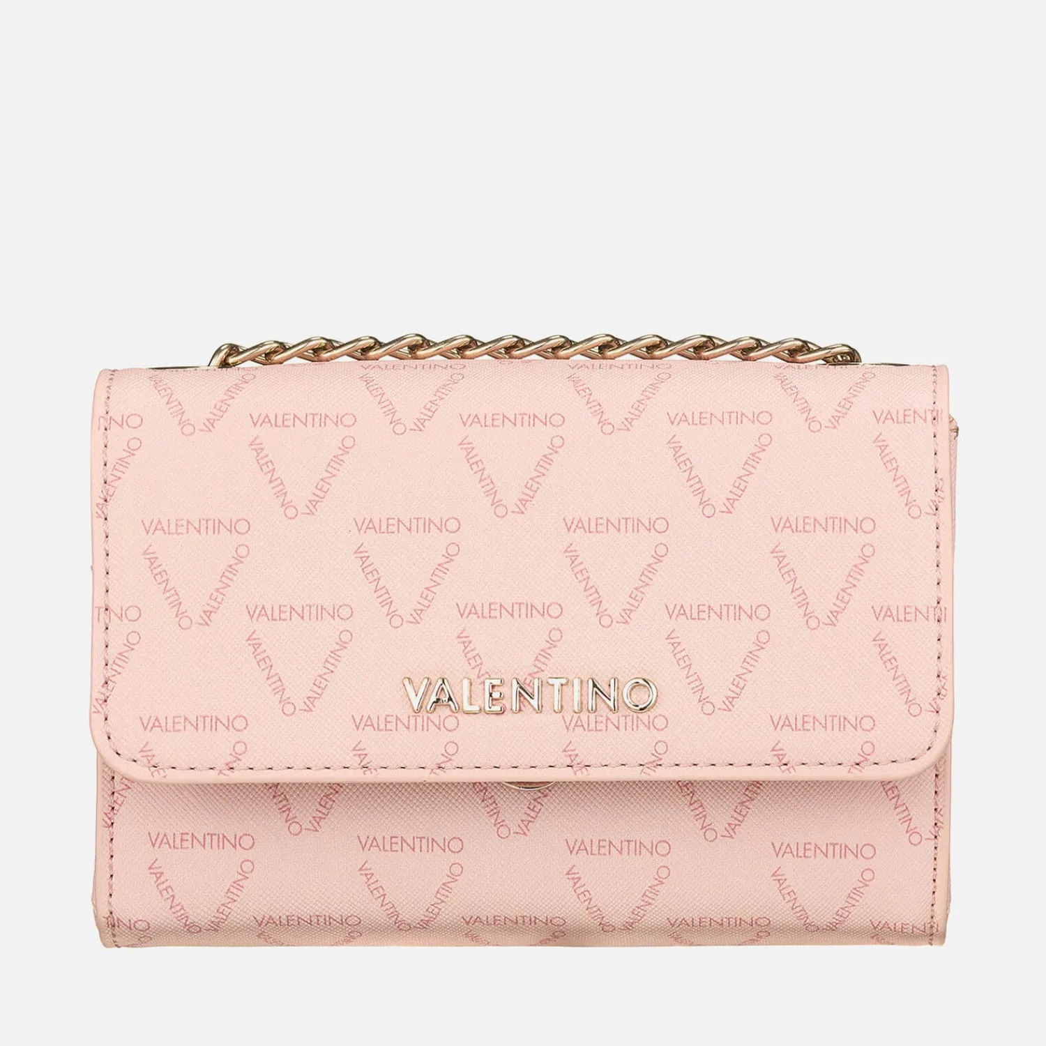 Satchels*Valentino Bags Valentino Pretty Logo Monogram Faux Leather Satchel Bag