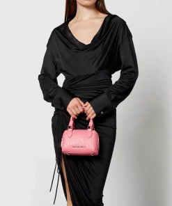 Shoulder Bags*Valentino Bags Valentino Relax Embossed Faux Leather Handbag