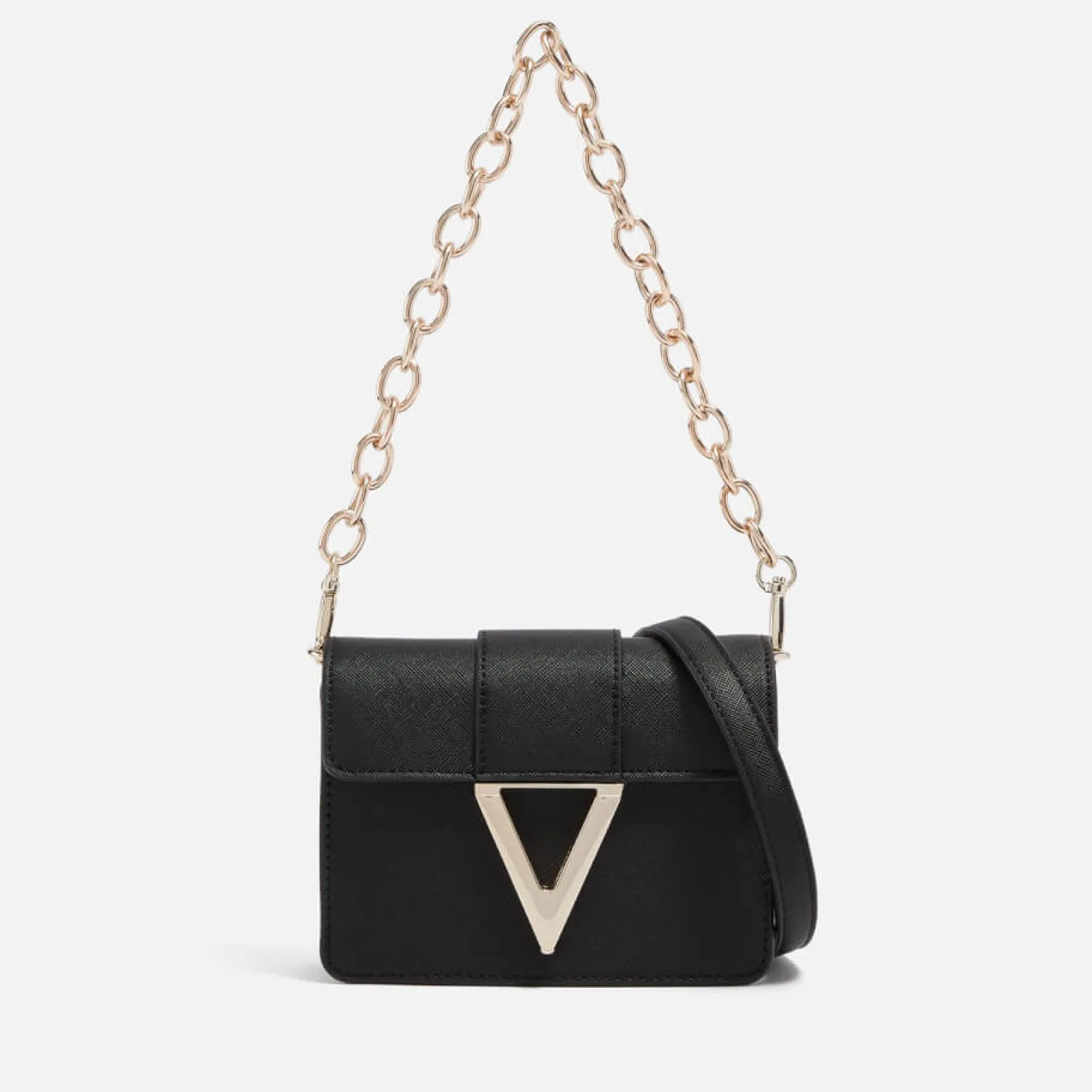 Crossbody Bags*Valentino Bags Valentino Voyage Re Flap Faux Leather Shoulder Bag