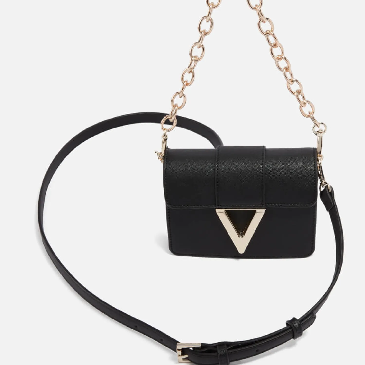 Crossbody Bags*Valentino Bags Valentino Voyage Re Flap Faux Leather Shoulder Bag