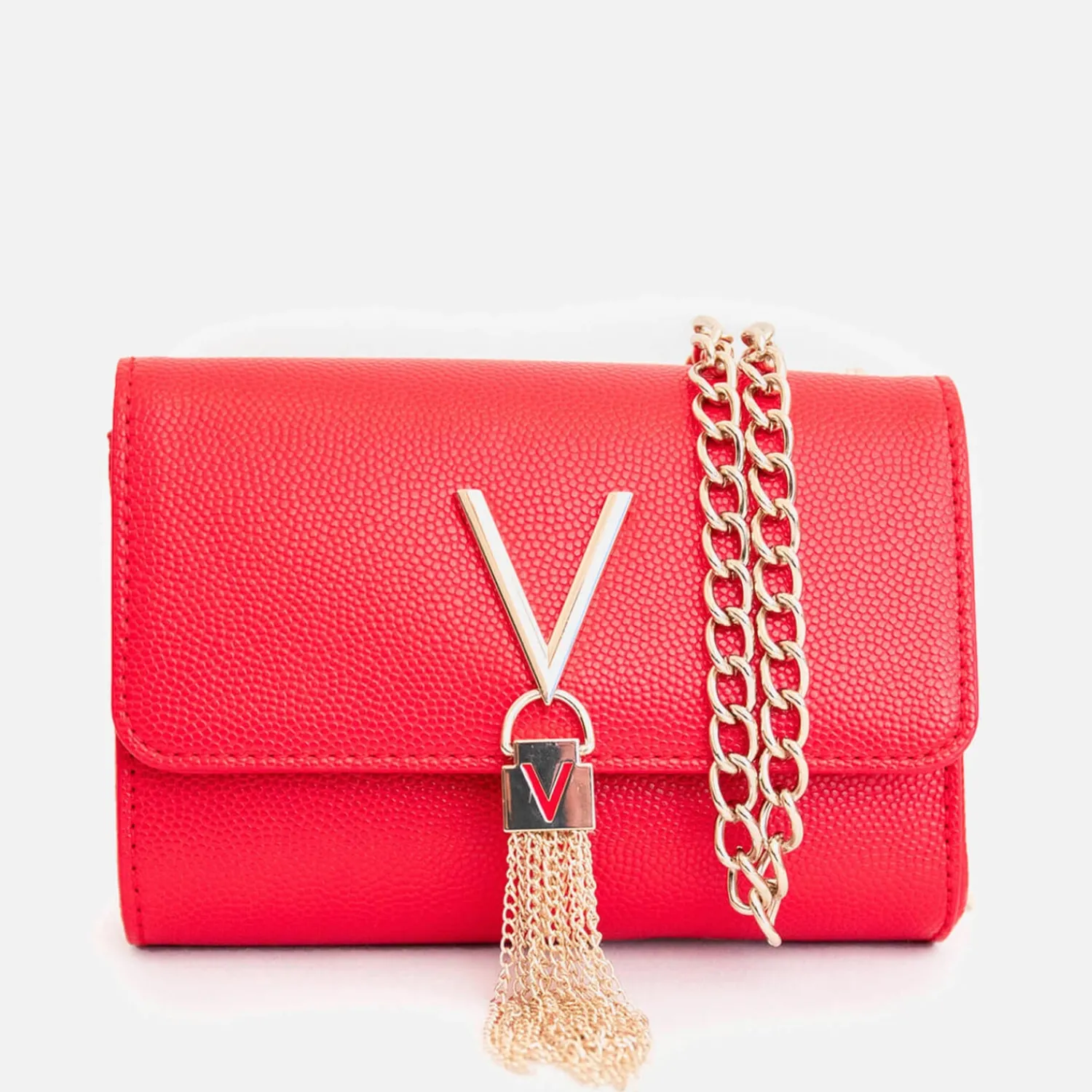 Shoulder Bags*Valentino Bags Valentino Women's Divina Small Shoulder Bag - Red