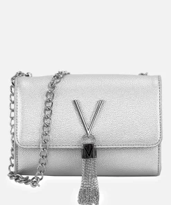 Clutch Bags*Valentino Bags Valentino Women's Divina Small Shoulder Bag - Silver