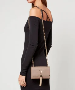 Shoulder Bags*Valentino Bags Valentino Women's Divina Small Shoulder Bag - Taupe
