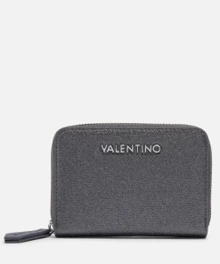 Purses And Cardholders*Valentino Bags Valentino Zenzero Faux Leather Mirror And Wallet Set Black
