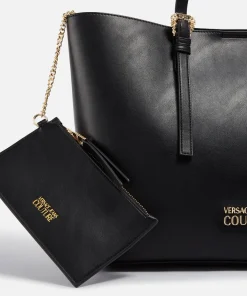 Tote Bags*Versace Jeans Couture Faux Leather Tote Bag