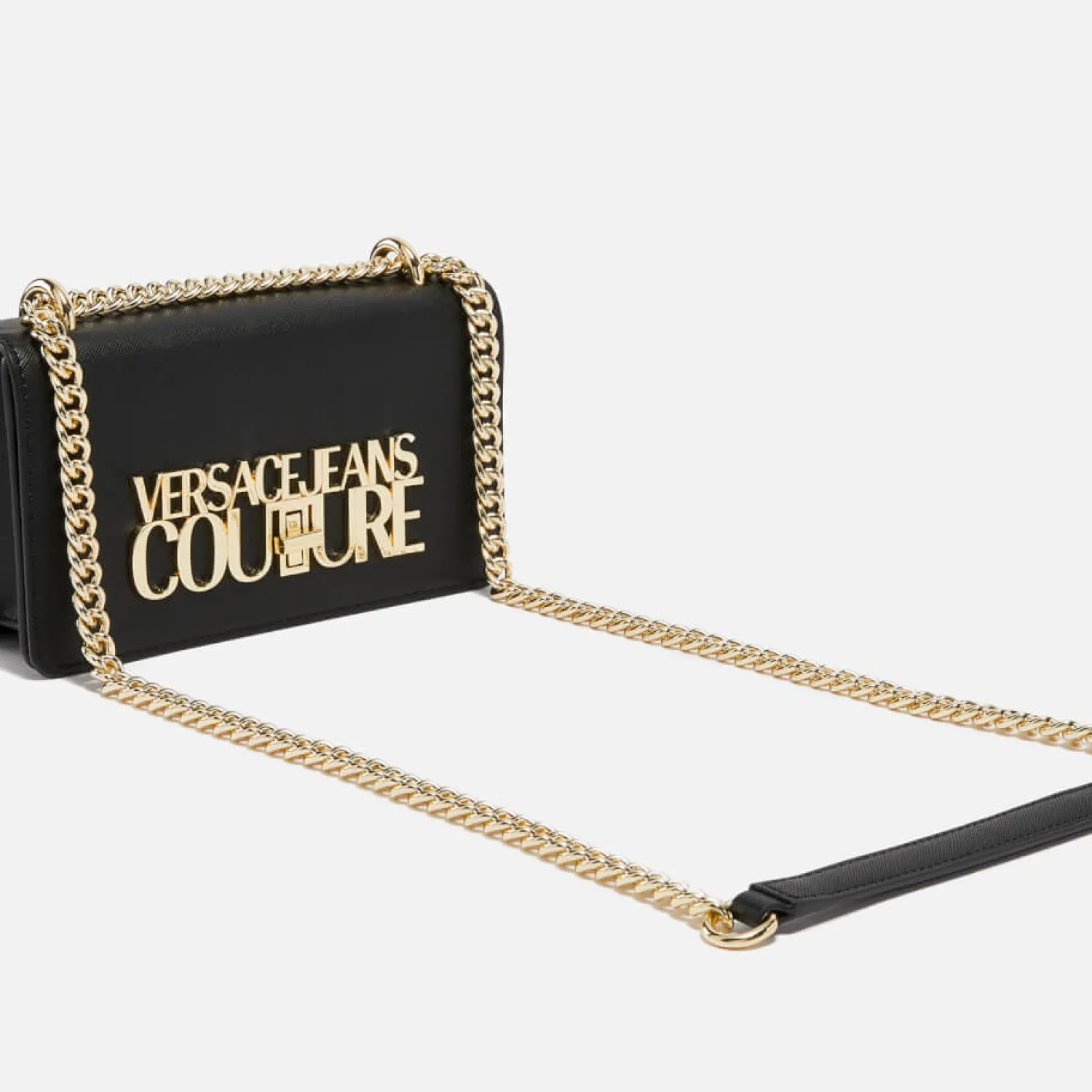 Crossbody Bags*Versace Jeans Couture Faux Saffiano Leather Cross-Body Bag