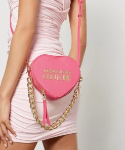 Crossbody Bags*Versace Jeans Couture Heart-Shaped Faux Leather Bag