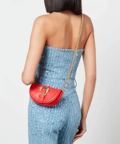 Mini Bags*Versace Jeans Couture Mini Leather Cross Body Bag