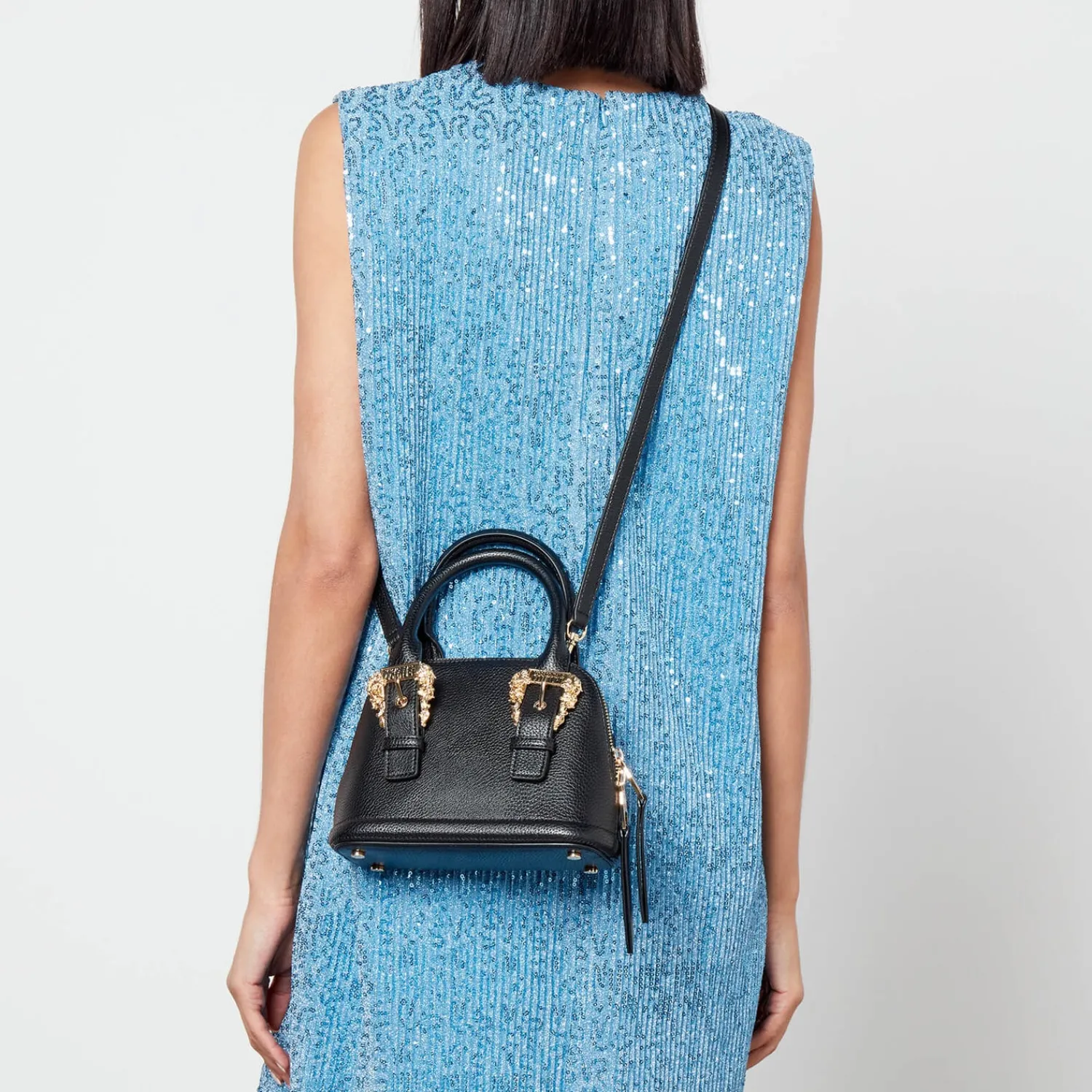 Crossbody Bags*Versace Jeans Couture Small Leather Cross Body Bag