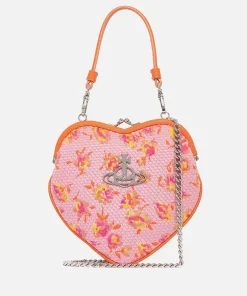 Crossbody Bags*Vivienne Westwood Belle Frame Heart Cloque Purse